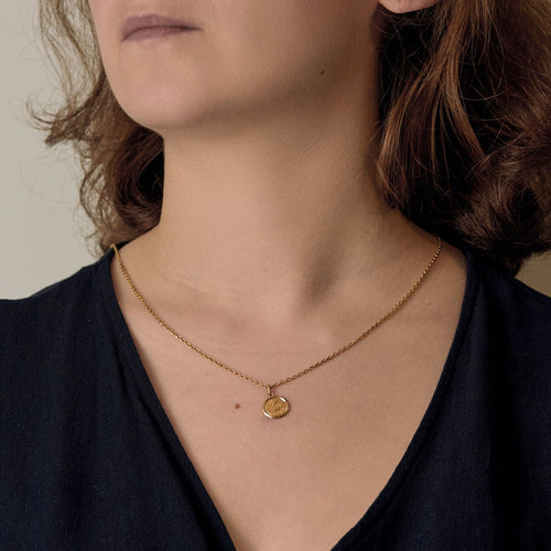 Augis - Médaille sentimentale en or jaune