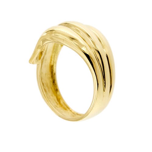 Bague à bande bombée