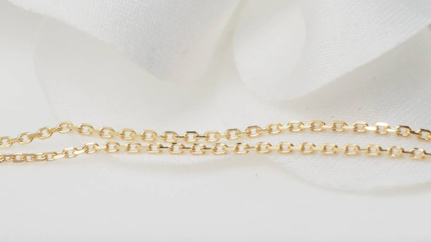 Collier Collier solitaire en or jaune et rubis 58 Facettes vlfr6043