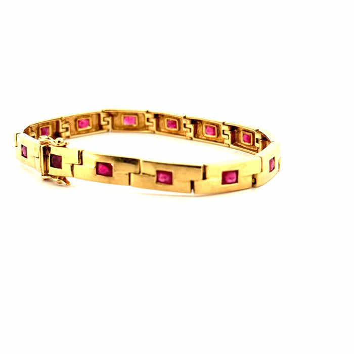 Bracelet Bracelet or jaune rubis 58 Facettes 3-CO-BRA-GS32628-01