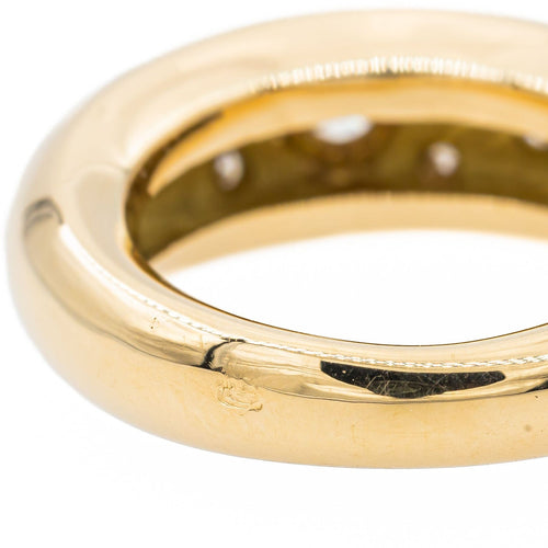 Bague 53 Bague Jonc Or jaune Diamant 58 Facettes 2232390CN