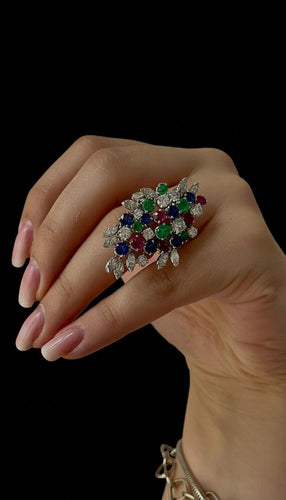 Bague "I colori della vita", Nostra Creazione 58 Facettes