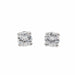 Boucles d'oreilles Boucles d'oreilles Puces Or blanc Diamant 58 Facettes 3090577CN