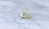 Bague 60 Bague marguerite or jaune platine et diamants 58 Facettes