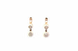 Boucles d'oreilles Boucles d'oreilles diamants en or et émail 58 Facettes