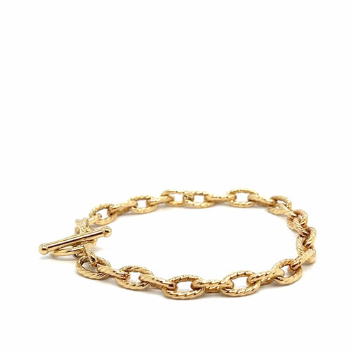 Bracelet Bracelet chaîne en or jaune 58 Facettes