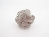 Bague 55 bague CHANEL camelia en or blanc 228 diamants 3.4ct 58 Facettes 263702