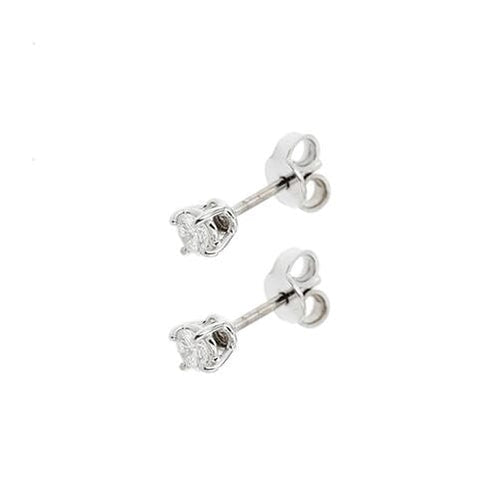 Boucles d'oreilles Boucles d'oreilles à tige en diamant de 0,38 ct 58 Facettes 118