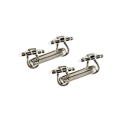 Boutons de manchette Boutons de manchette sertis de saphirs et de diamants 58 Facettes 39260