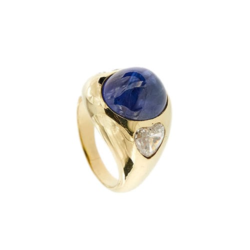 Bague Bague en saphir et diamant 58 Facettes 36434
