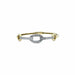 Bracelet Equestrian bracelet two golds 58 Facettes REF23128CF-160