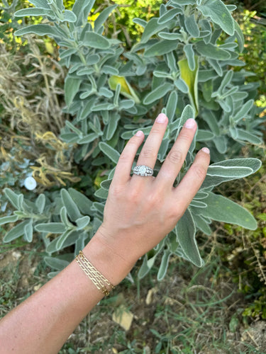 Bague Diamond ring 1950 58 Facettes