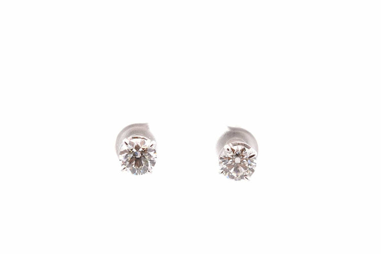 Boucles d'oreilles Puces d'oreilles diamants de 1cts H/SI2 58 Facettes 39850