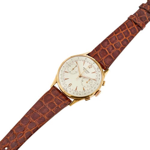 Montre Montre chronographe en or rose 58 Facettes 36314