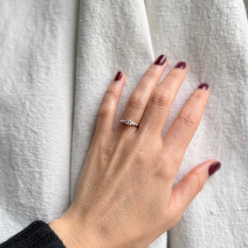 Bague 53 Mauboussin - Bague Tu es le sel de ma vie n°3 en or blanc et diamants 58 Facettes