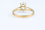Bague 53 Bague or jaune, aigue-marine 1,11 ct 58 Facettes BGAIGCC1145-107