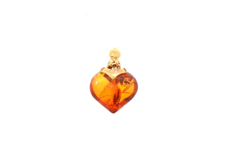 Pendentif Pendentif vintage ambre et or 21k 58 Facettes 26674