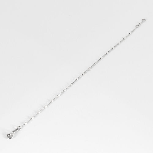 Bracelet GiGI CLOZEAU - Bracelet en or gris et résine blanche 58 Facettes MONTE0431X2