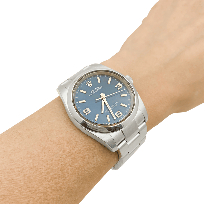 Montre Montre Rolex, "Oyster Perpetual", acier. 58 Facettes 34279