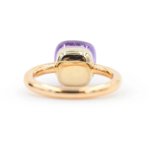 Bague 53 POMELLATO - Bague NUDO en or rose avec topaze 58 Facettes