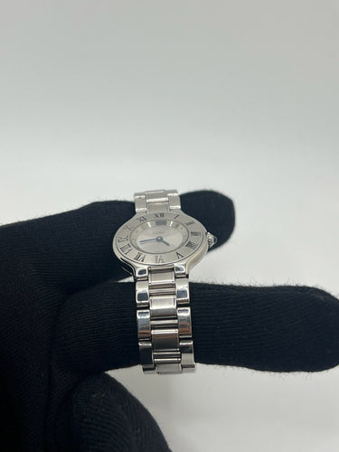 Montre Cartier 21 Must de Cartier 1340 58 Facettes