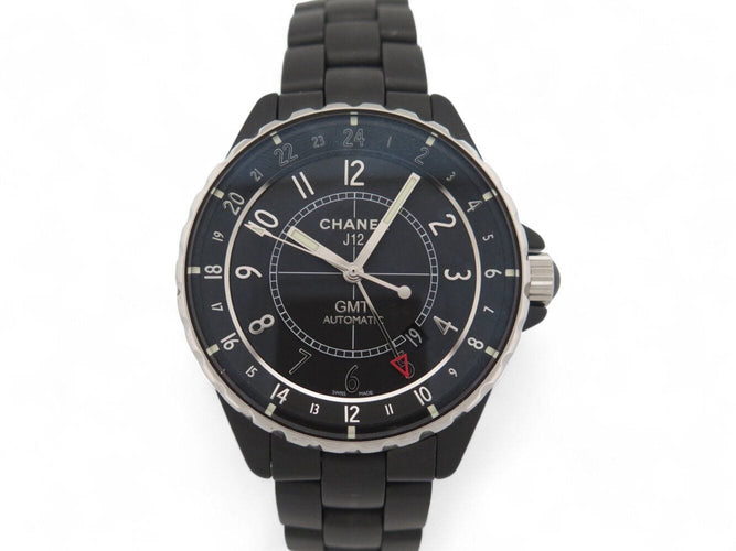 Montre montre CHANEL j12 gmt h3101 41 mm ceramique noire automatique +boite 58 Facettes 269829