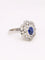 Bague 60 Bague Art Déco saphir diamants 58 Facettes J605