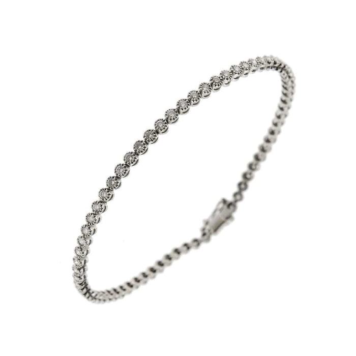 Bracelet Bracelet tennis avec diamants de 2,76 ct 58 Facettes