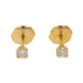 Boucles d'oreilles Boucles d'oreilles Puces Or jaune Diamant 58 Facettes 3241063CN