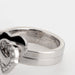 47 CARTIER Ring - Double Heart Diamond Ring Band Estate White Gold 58 Facettes G7635