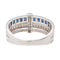 Bague 55 Bague Or blanc Diamant 58 Facettes 3167519CN