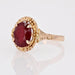 Bague 56 Bague vintage rubis or rose 58 Facettes 24-063