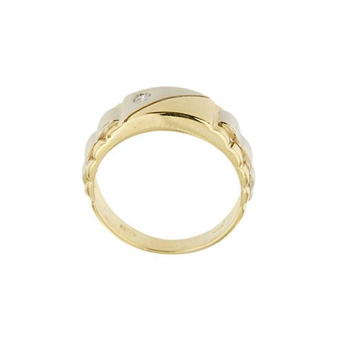 Bague pour homme avec diamant