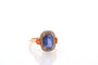 Bague 52 Bague saphir de 2,67cts, saphirs orange et diamants 58 Facettes 2668
