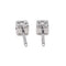 Boucles d'oreilles Dinh Van Boucles d'oreilles Cube Or blanc Diamant 58 Facettes 3946312RV