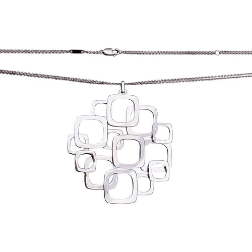 Collier Collier Dinh Van, "Surimpression", or blanc. 58 Facettes 33468