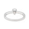 Bague 53 Bague Solitaire Or blanc Diamant 58 Facettes 3029957CN