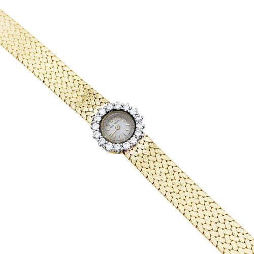 Montre Montre Jaeger Lecoultre x Jean Eté, or jaune, platine, diamants. 58 Facettes 35174