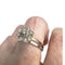 Bague BAGUE AU DESIGN RÉTRO DES ANNÉES 1940-1945 EN OR 18 KT AVEC DIAMANTS 58 Facettes DMAR16