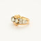 Bague 59.5 Bague en Or jaune, platine et Diamants 58 Facettes CHAL0518