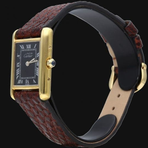 Montre Cartier Montre Tank Vermeil 58 Facettes MT42951