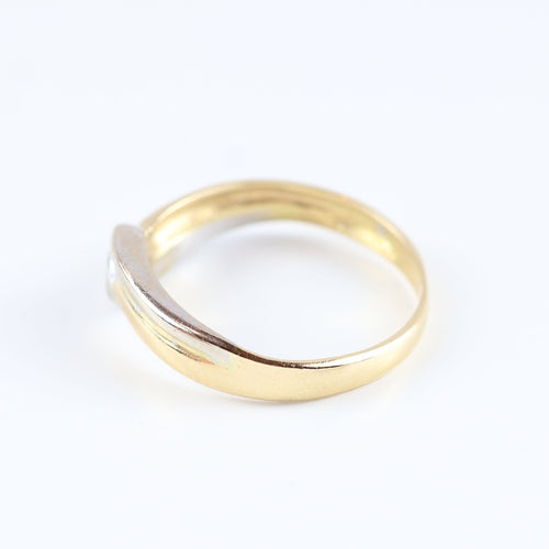 Bague Bague solitaire en or jaune 18 carats avec diamant 58 Facettes 159/24D