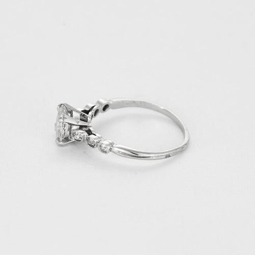 Bague 53.5 Bague platine diamant 58 Facettes LP1231/12