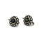 Boucles d'oreilles Boucles d'oreilles anciennes or 750 diamants et saphirs 58 Facettes 1299