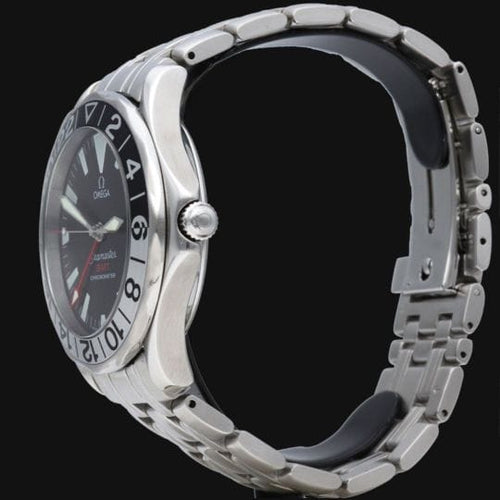 Montre Omega Montre Seamaster Diver 300M Gmt 50Th Anniversary 58 Facettes MT40531