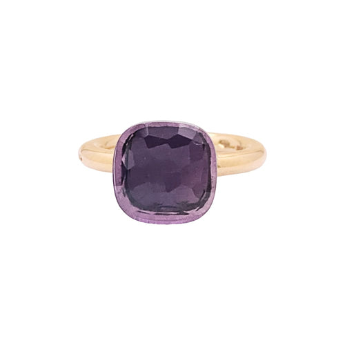 Bague 48 Bague Pomellato, collection "Nudo Classic", or rose et améthyste. 58 Facettes 34964