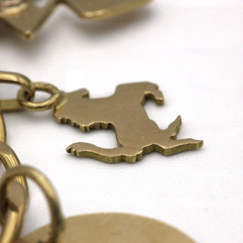 Bracelet Bracelet Charms - Or, Diamants, Résine & Amazonite 58 Facettes 250130R