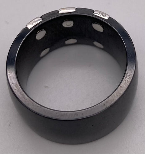 Bague 54 Bague Céramique et Diamants 58 Facettes