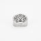 Bague Bague or blanc diamants 58 Facettes LP32