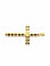 Pendentif Pendentif croix en or jaune 58 Facettes
